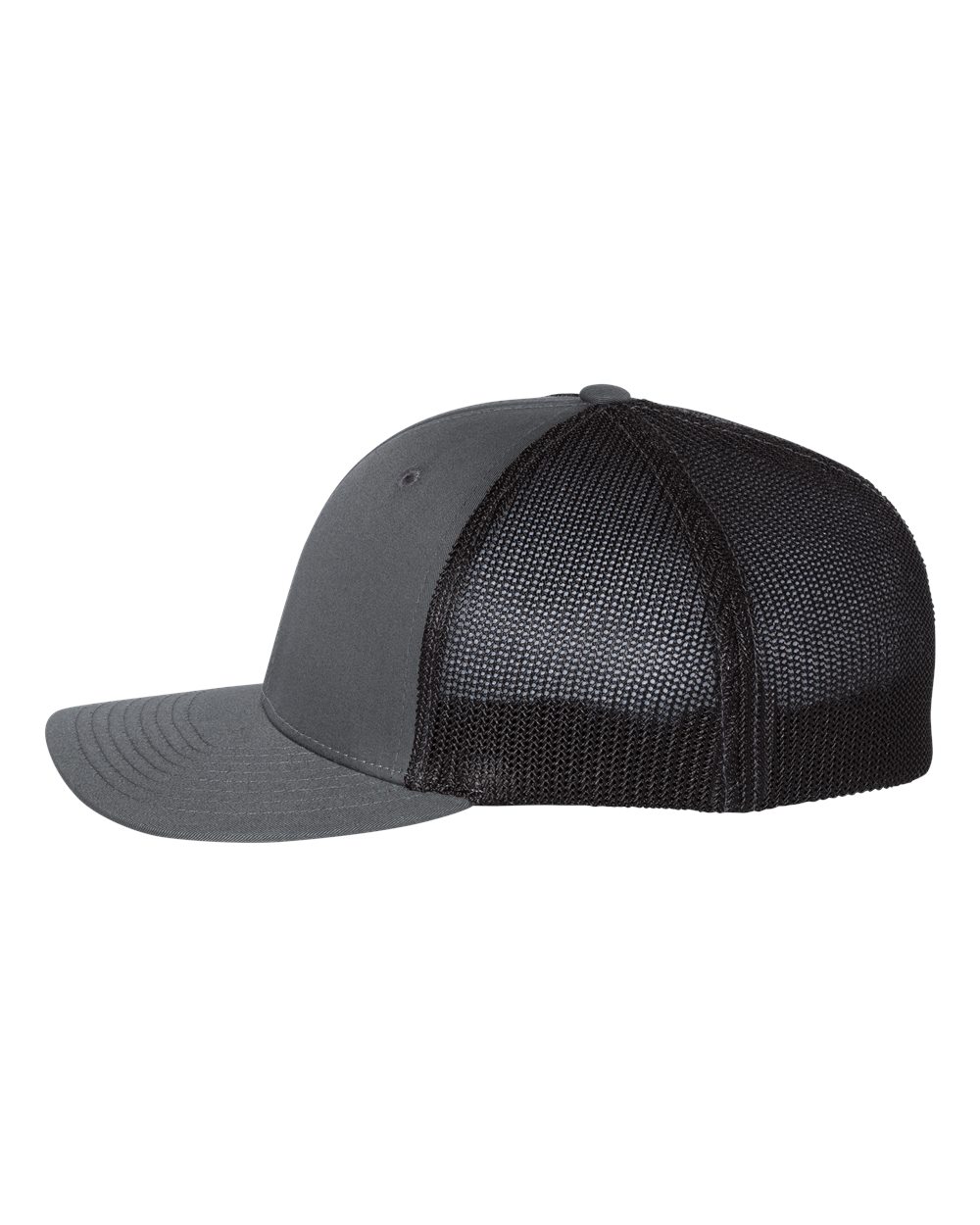 Richardson R-Flex Trucker Cap - 110 - 110S Charcoal- Black