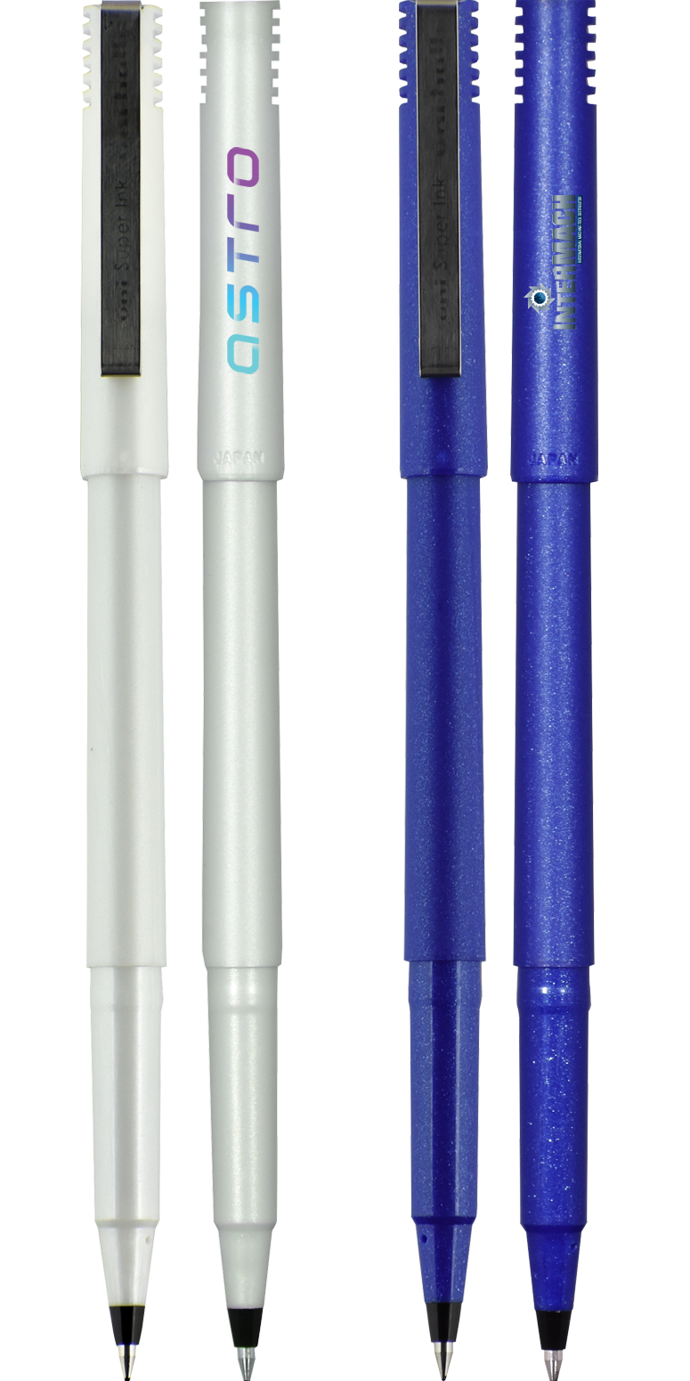 uni-ball uni-ball® Stylo perlé à pointe micro - MPR White