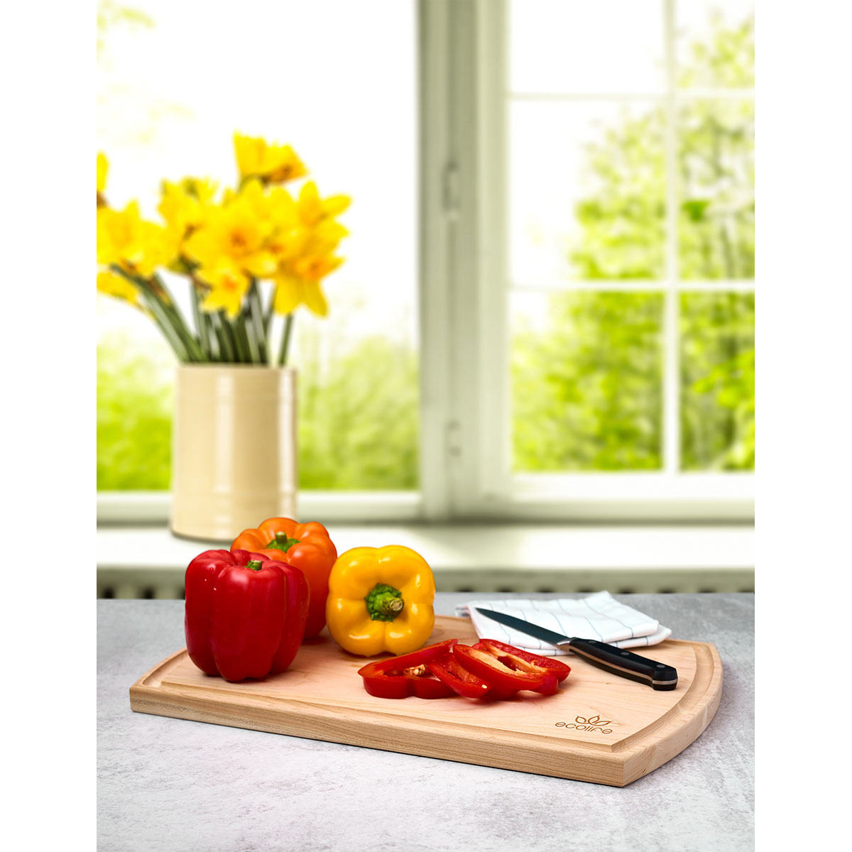 Niagara Niagara Cutlery™ Cherry Arch Cutting Board 16” - NCS02C Wood