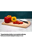 Niagara Niagara Cutlery™ Cherry Arch Cutting Board 16” - NCS02C Wood