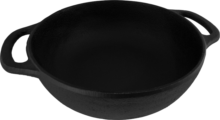 Old Mountain CI BRASIER W/ LID - OMC01 Black