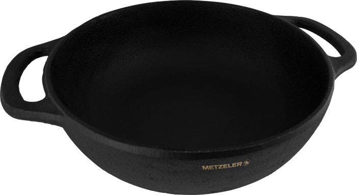 Old Mountain CI BRASIER W/ LID - OMC01 Black