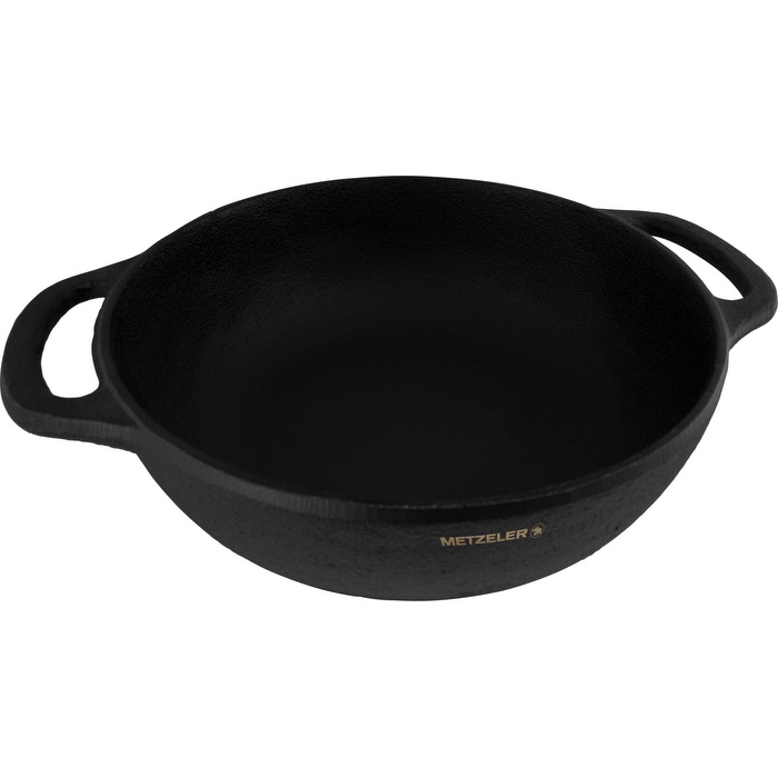 Old Mountain CI BRASIER W/ LID - OMC01 Black