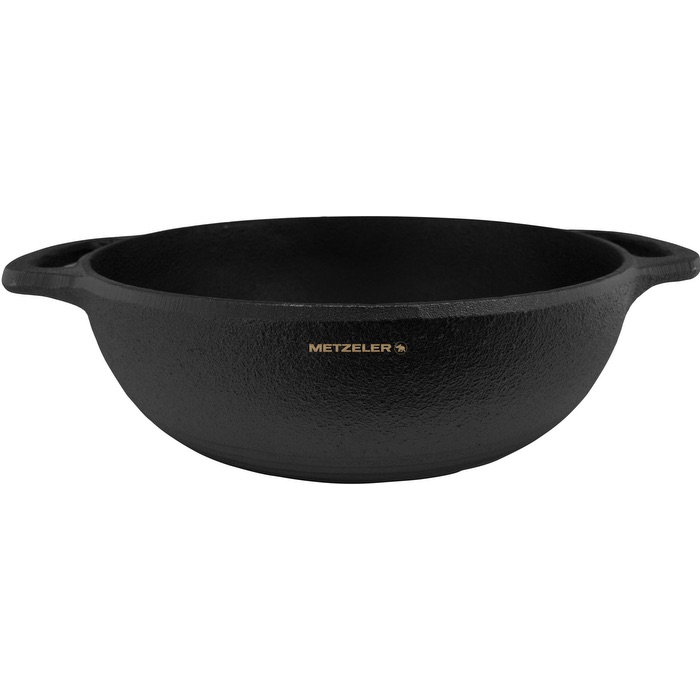 Old Mountain CI BRASIER W/ LID - OMC01 Black