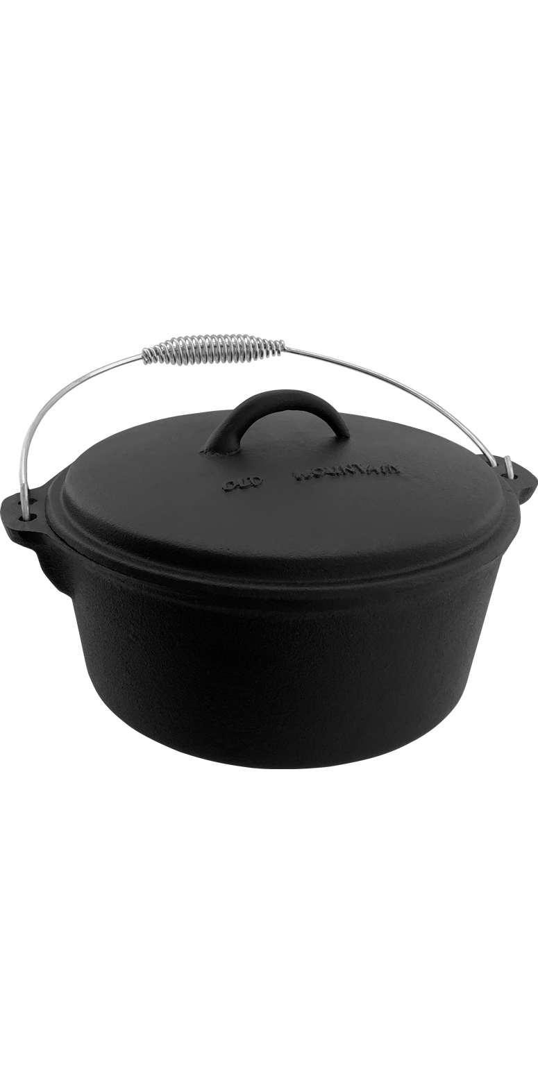 Old Mountain CI DUTCH OVEN 4.5QT - OMC09 Black