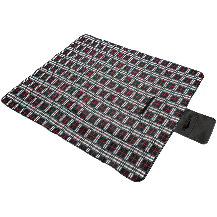 Couverture à Motif Écossais pour Pique-Nique - PB20 Black