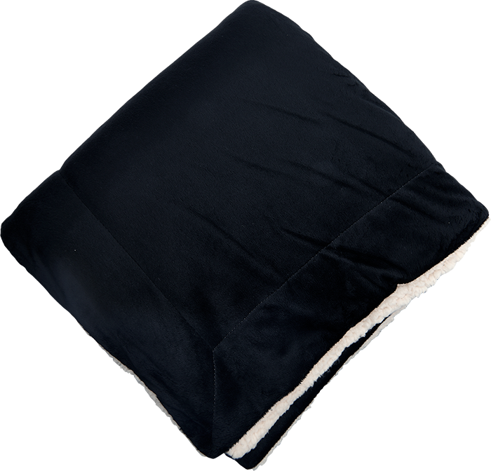 Couverture Sherpa Micro-mink - PBF56 black