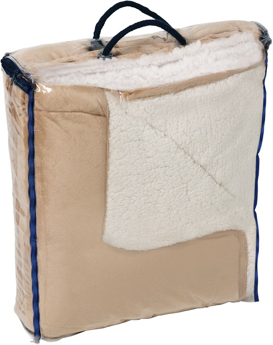 Couverture Sherpa Micro-mink - PBF56 Black