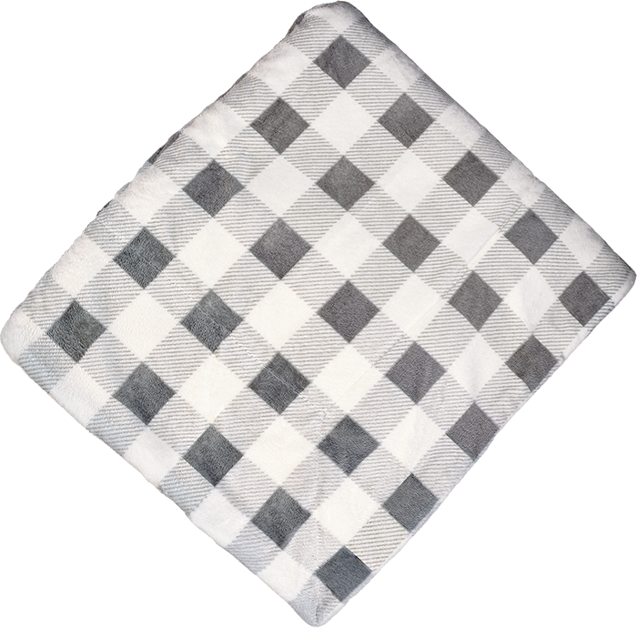 Couverture Sherpa Micro-mink - PBF56 gray