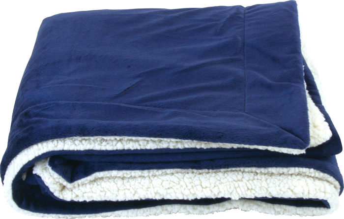 Couverture Sherpa Micro-mink - PBF56 blue