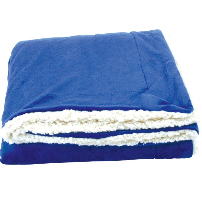 Couverture Sherpa Micro-mink - PBF56 blue