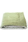 Couverture Sherpa Micro-mink - PBF56 forest green