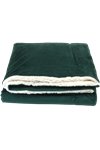 Couverture Sherpa Micro-mink - PBF56 forest green