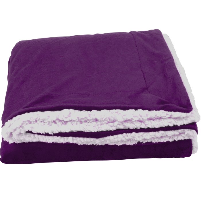 Couverture Sherpa Micro-mink - PBF56 purple