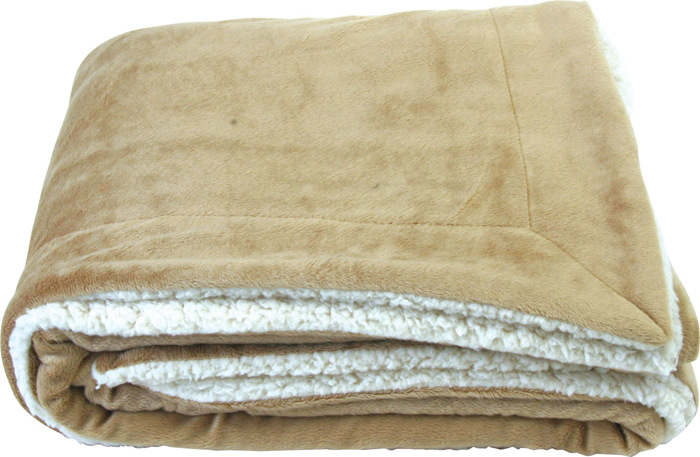 Couverture Sherpa Micro-mink - PBF56 tan