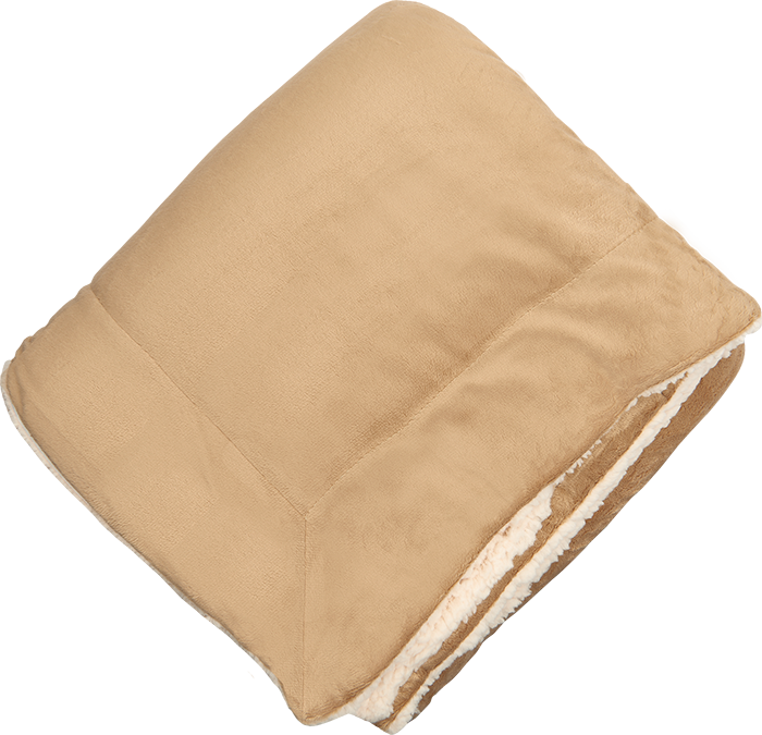 Couverture Sherpa Micro-mink - PBF56 tan