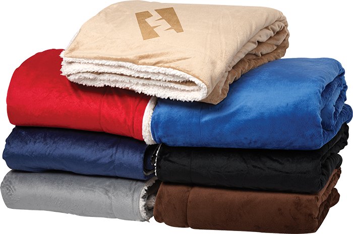  Couverture Sherpa Micro-mink surdimensionnée - PBF57