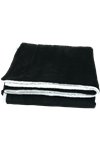 Couverture Sherpa Micro-mink surdimensionnée - PBF57 black