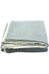 Couverture Sherpa Micro-mink surdimensionnée - PBF57 gray