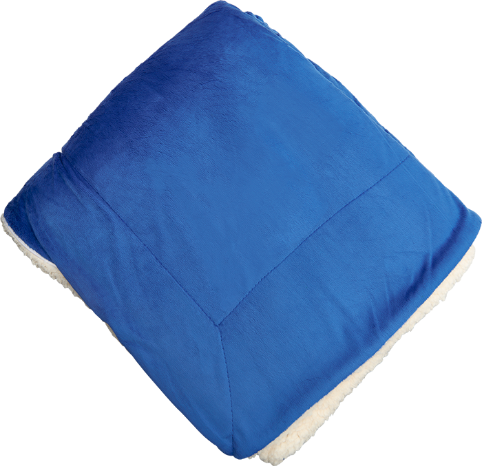 Couverture Sherpa Micro-mink surdimensionnée - PBF57 blue