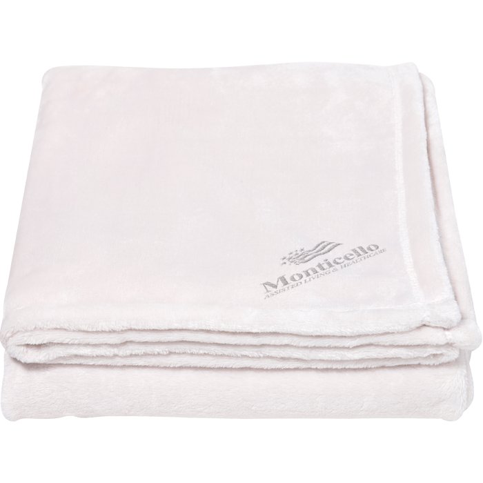 Couverture Micro-mink Touch - PBF58 white