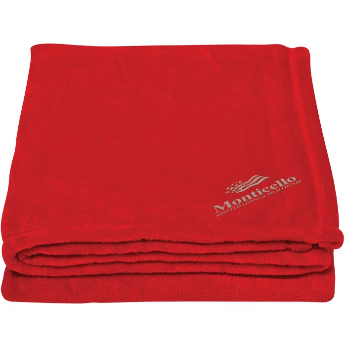 Couverture Micro-mink Touch - PBF58 red