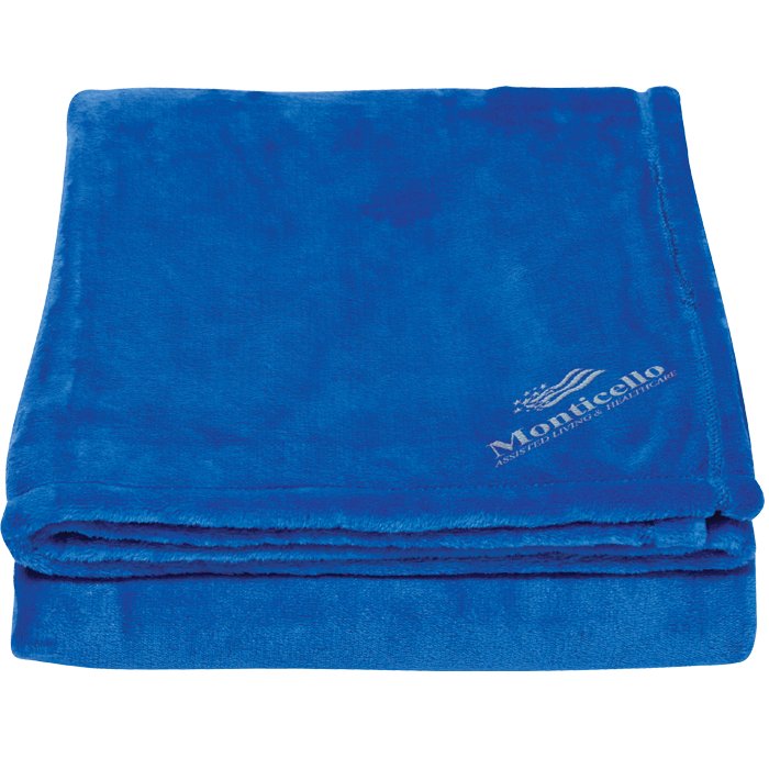 Couverture Micro-mink Touch - PBF58 blue