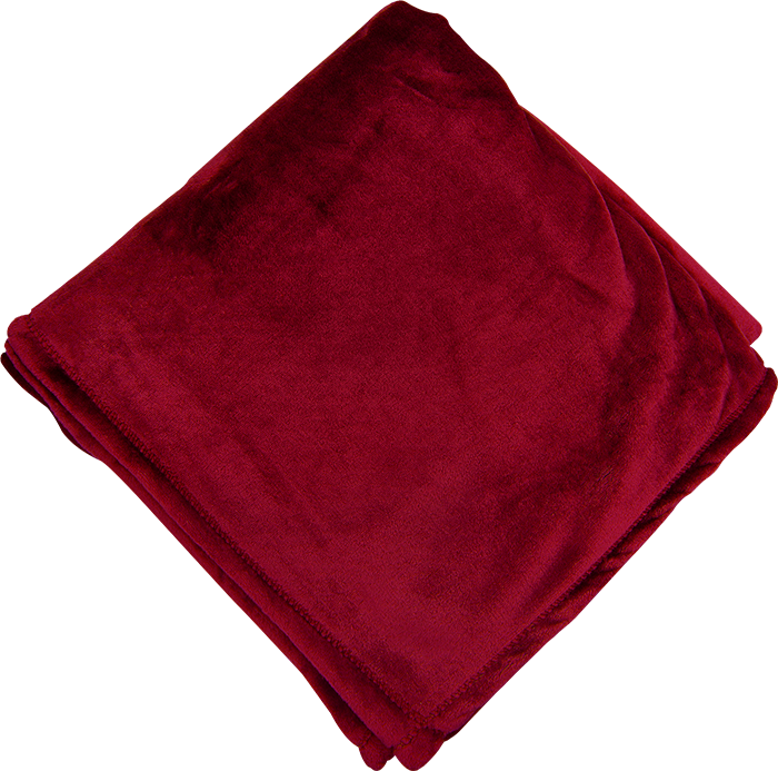 Couverture Micro-mink Touch - PBF58 burgundy