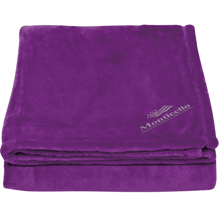 Couverture Micro-mink Touch - PBF58 purple