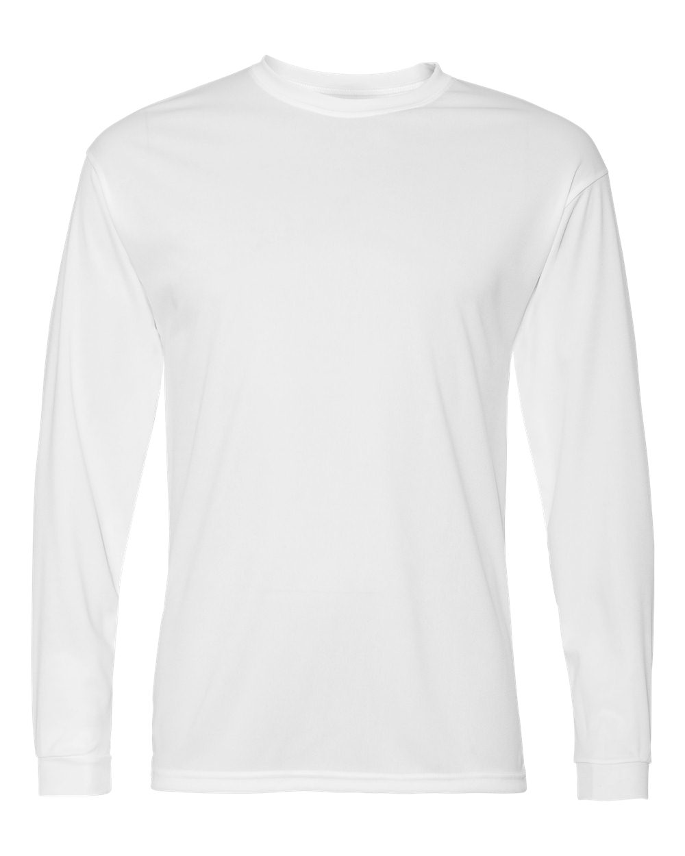 C2 Sport Unisex Performance Long Sleeve T-Shirt - 5104 White