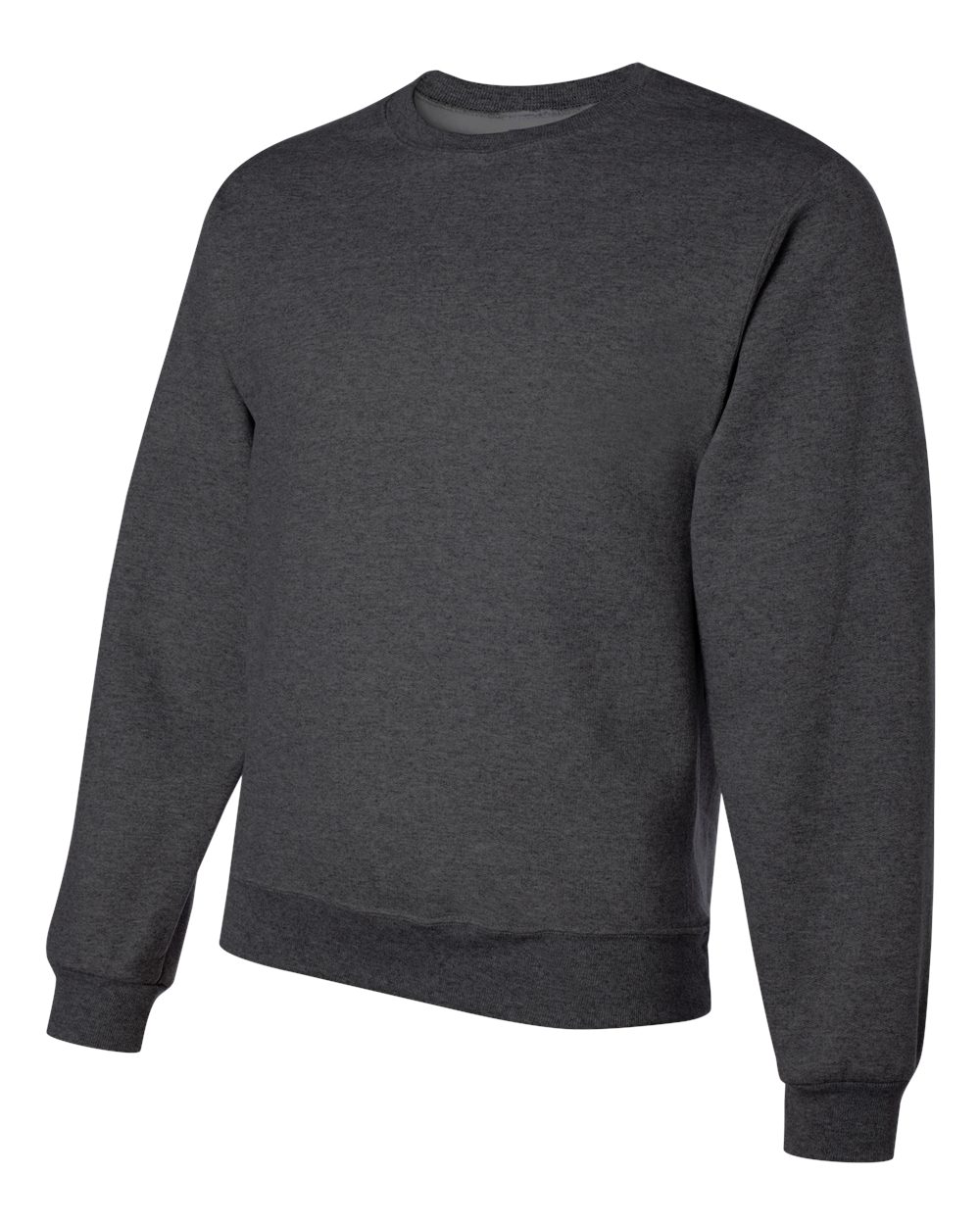 JERZEES Unisex NuBlend® Crewneck Sweatshirt - 562MR Black Heather
