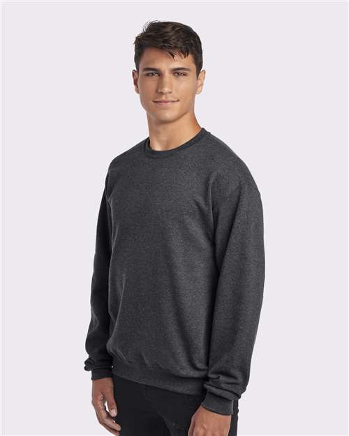 JERZEES Unisex NuBlend® Crewneck Sweatshirt - 562MR Black Heather