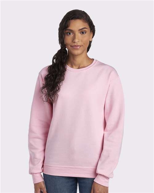 JERZEES Unisex NuBlend® Crewneck Sweatshirt - 562MR Classic Pink