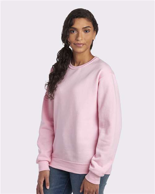 JERZEES Unisex NuBlend® Crewneck Sweatshirt - 562MR Classic Pink