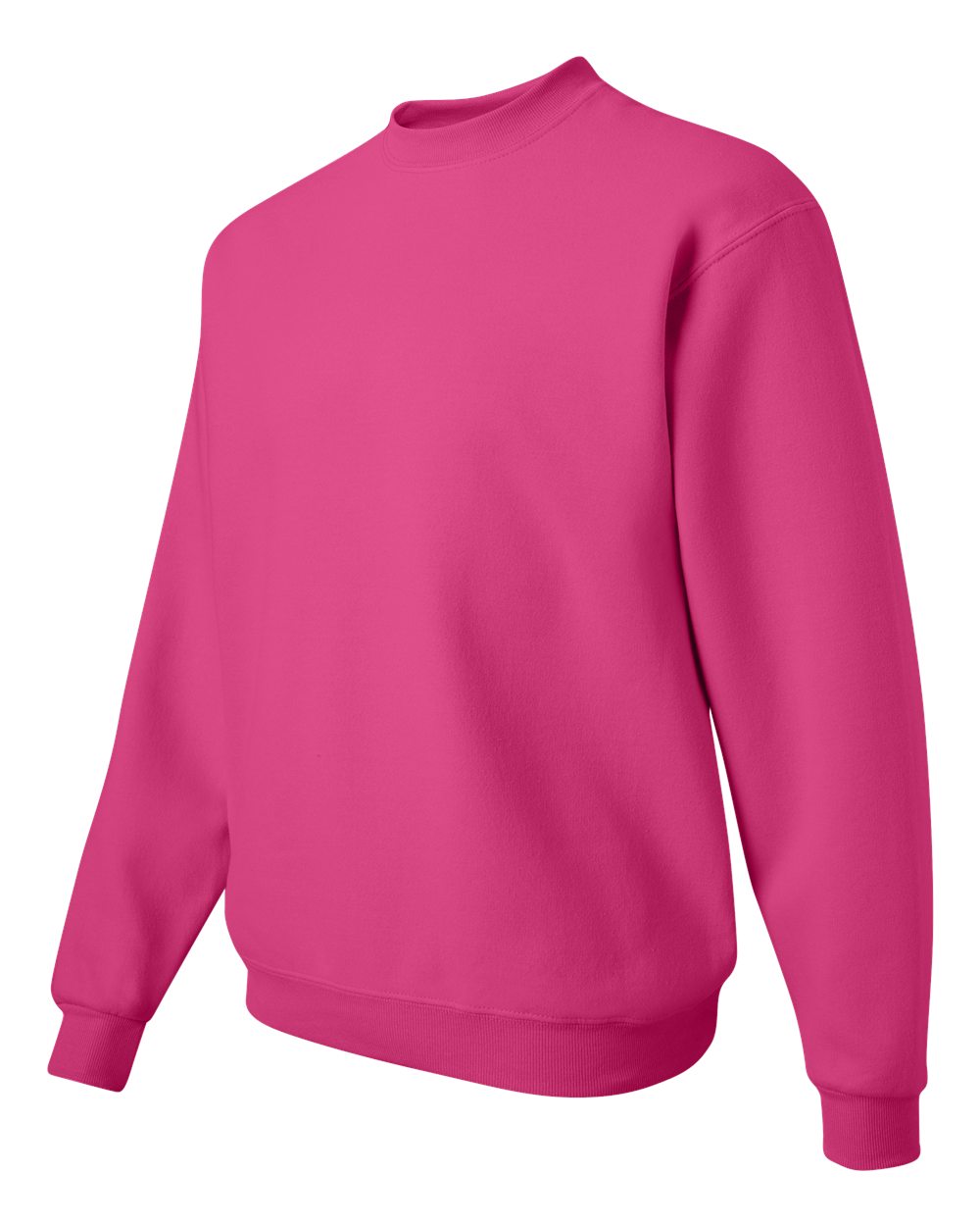 JERZEES Unisex NuBlend® Crewneck Sweatshirt - 562MR Cyber Pink