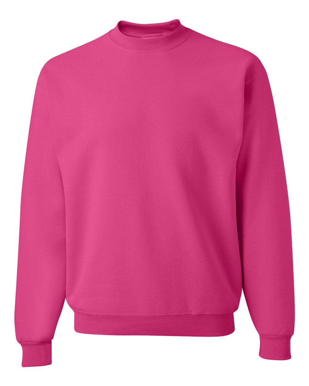 JERZEES Unisex NuBlend® Crewneck Sweatshirt - 562MR Cyber Pink