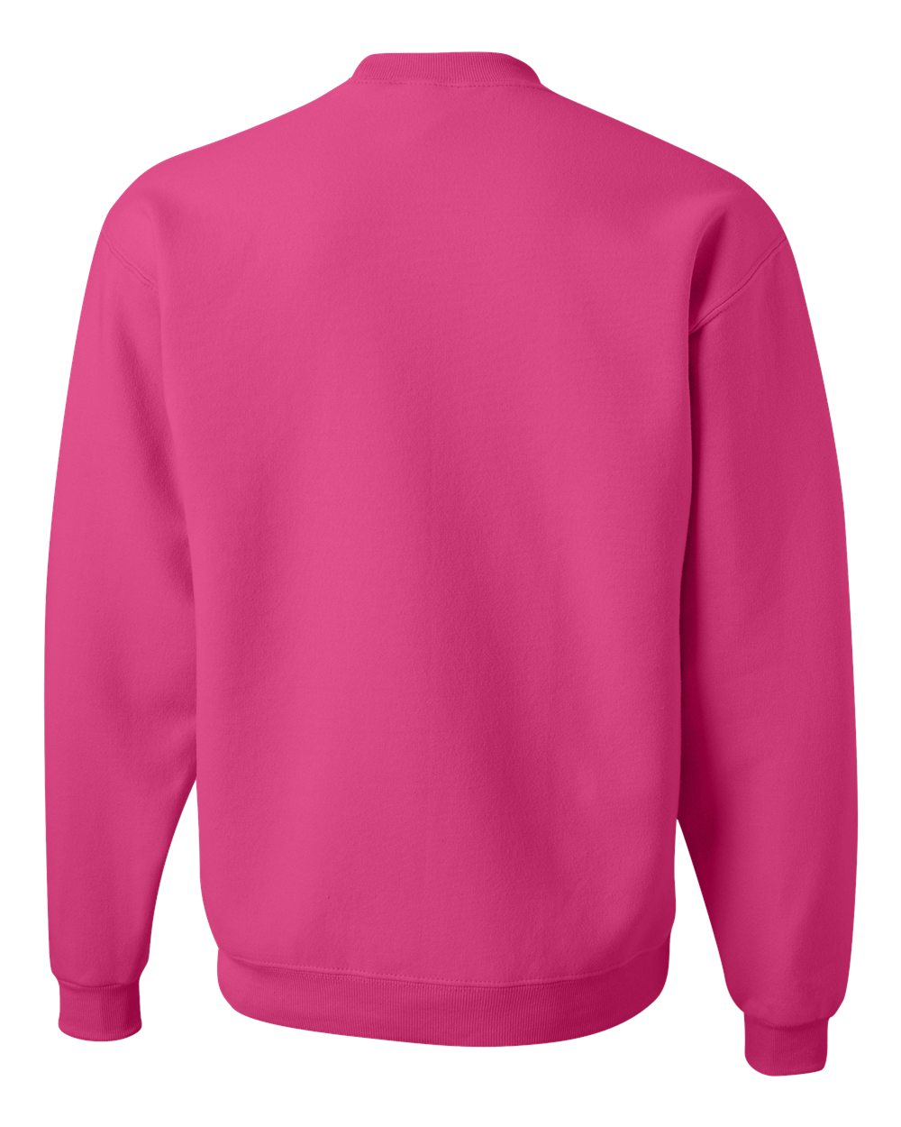 JERZEES Unisex NuBlend® Crewneck Sweatshirt - 562MR Cyber Pink