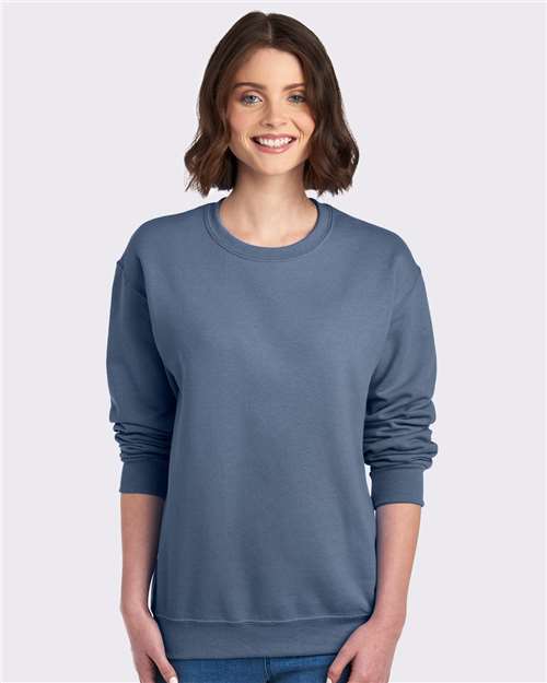 JERZEES Unisex NuBlend® Crewneck Sweatshirt - 562MR Denim