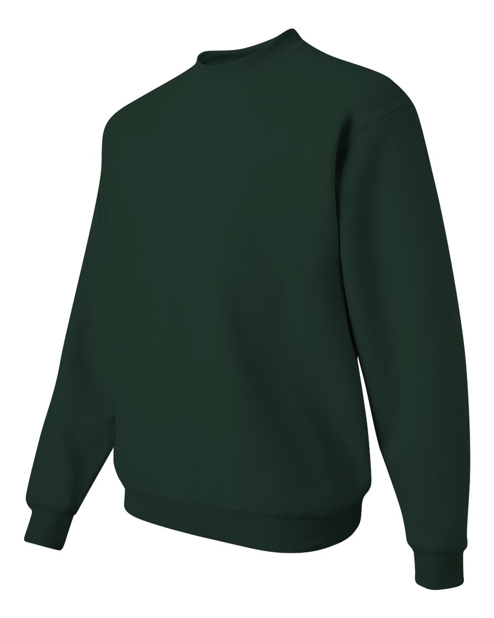 JERZEES Unisex NuBlend® Crewneck Sweatshirt - 562MR Forest Green
