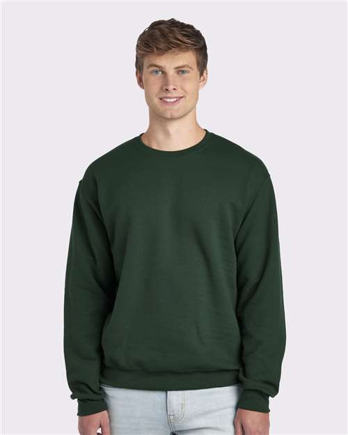 JERZEES Unisex NuBlend® Crewneck Sweatshirt - 562MR Forest Green