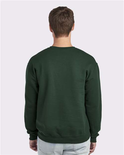 JERZEES Unisex NuBlend® Crewneck Sweatshirt - 562MR Forest Green