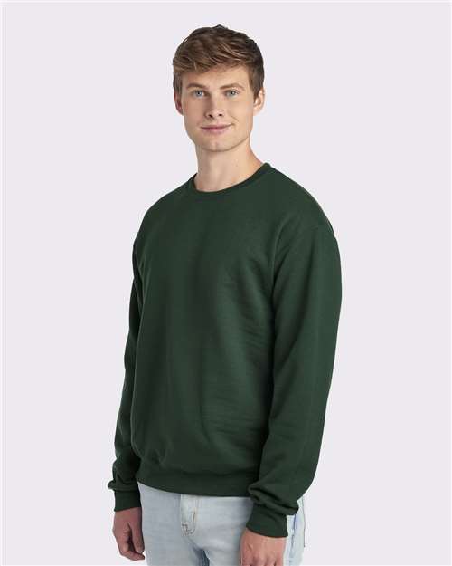 JERZEES Unisex NuBlend® Crewneck Sweatshirt - 562MR Forest Green