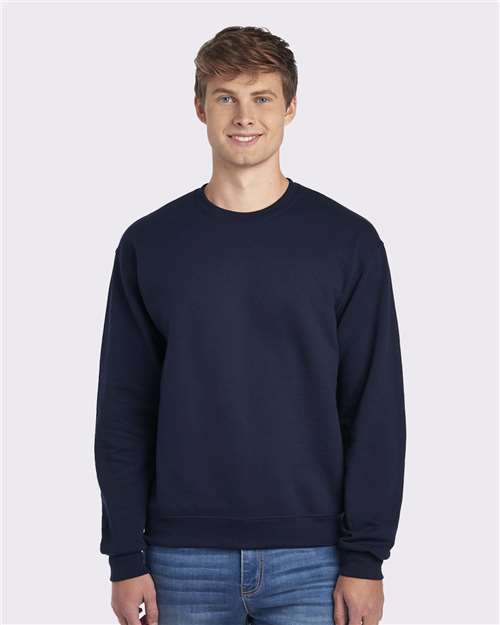JERZEES Unisex NuBlend® Crewneck Sweatshirt - 562MR J. Navy