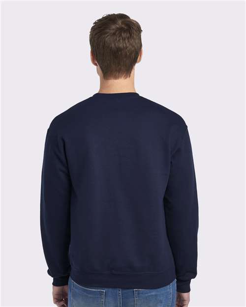 JERZEES Unisex NuBlend® Crewneck Sweatshirt - 562MR J. Navy