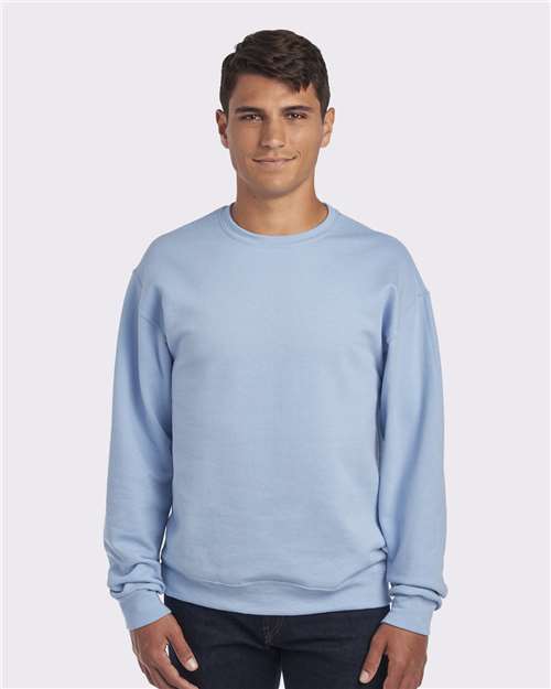 JERZEES Unisex NuBlend® Crewneck Sweatshirt - 562MR Light Blue