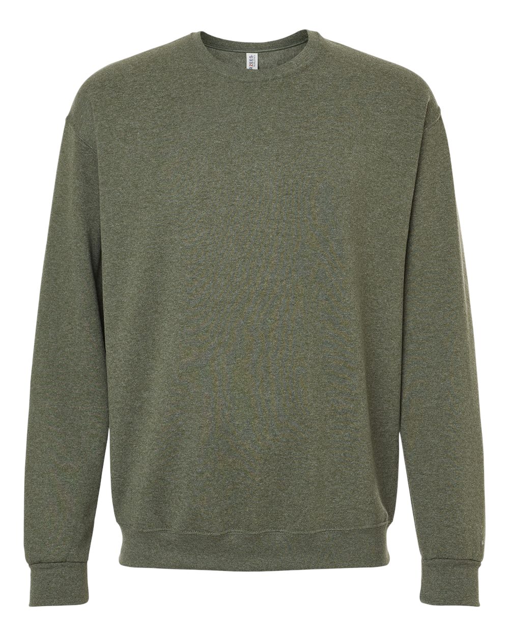 JERZEES Unisex NuBlend® Crewneck Sweatshirt - 562MR Military Green Heather