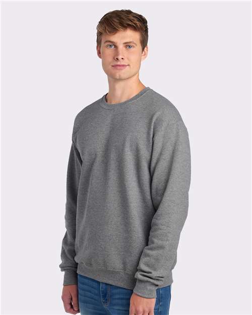 JERZEES Unisex NuBlend® Crewneck Sweatshirt - 562MR Oxford