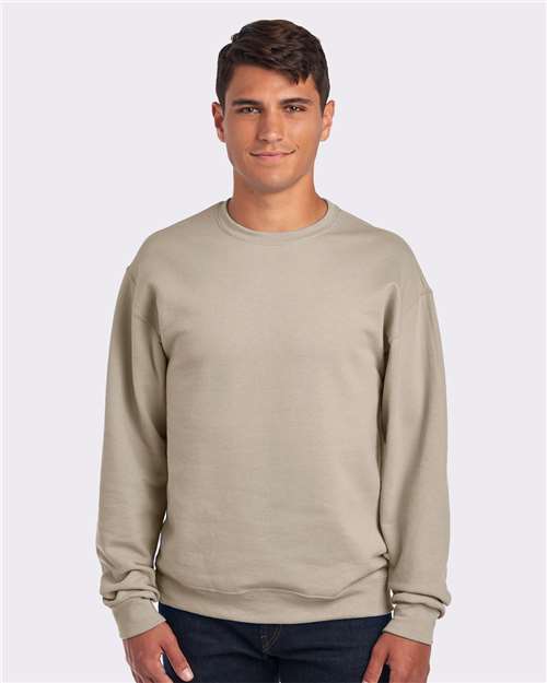 JERZEES Unisex NuBlend® Crewneck Sweatshirt - 562MR Sandstone