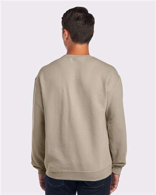 JERZEES Unisex NuBlend® Crewneck Sweatshirt - 562MR Sandstone