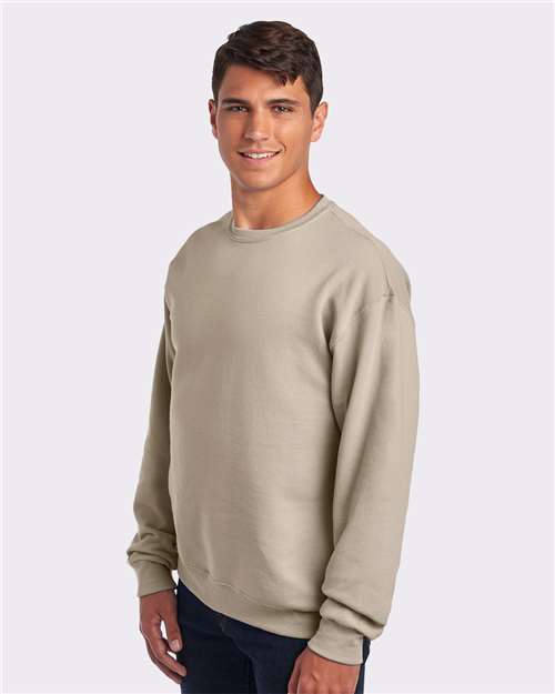 JERZEES Unisex NuBlend® Crewneck Sweatshirt - 562MR Sandstone
